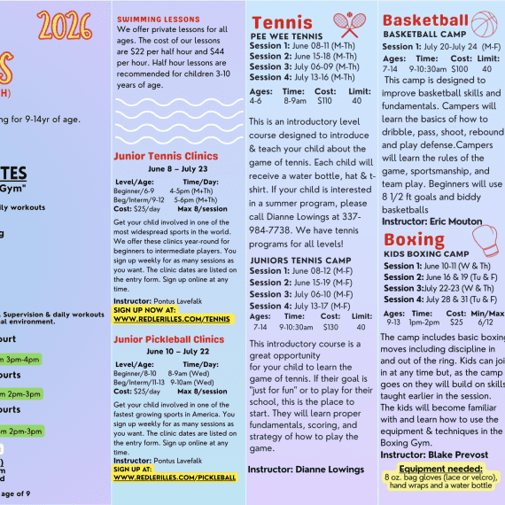 Summer Camps & Activities